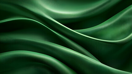 Obraz premium Abstract Green Diagonal Lines Converging Dynamically