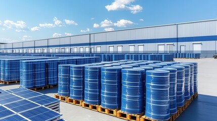 Netzero energy warehouse with solar glass facades, Industrial Real Estate  Warehouses  Sustainable Architecture, carbonneutral logistics