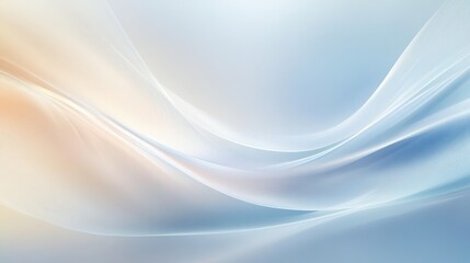 Fototapeta premium Delicate Light Curves Abstract Background