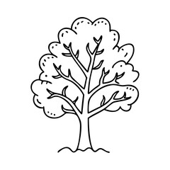 green tree icon, green tree vector illustration-simple illustration of green tree, perfect for green tree logos and icons