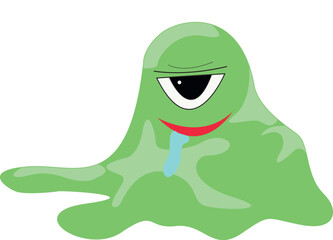 Illustration of vector graphic of germs, viruses, amoeba, bacteria which are evil, suitable for health and biology world.