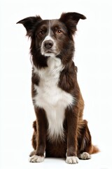 a dog isolate on white background