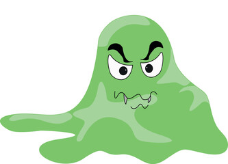 Illustration of vector graphic of germs, viruses, amoeba, bacteria which are evil, suitable for health and biology world.