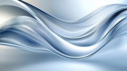 Fototapeta premium Abstract Flowing Liquid Design