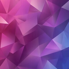 Obraz premium Abstract Polygonal Background with Pink and Purple Hues