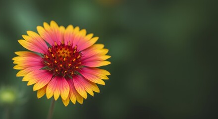 Radiant Blanket Flower Showcasing Vibrant Colors in Garden Setting