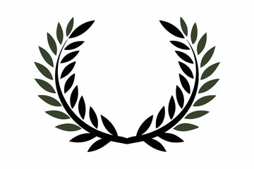 laurel wreath vector illustration
