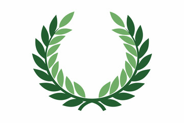 laurel wreath vector illustration