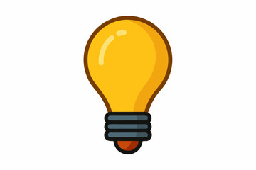 light bulb vector illustration