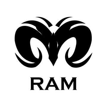 RAM LOGO DESING FOR GRAPHIC DESIGN