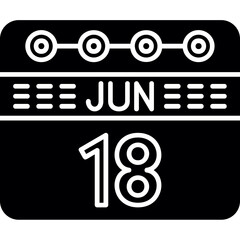 June 18 Icon