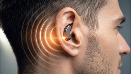 Enhance your hearing experience with smart hearing device designed for clarity and comfort. This innovative product fits