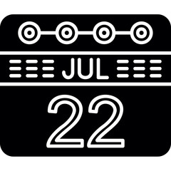 July 22 Icon