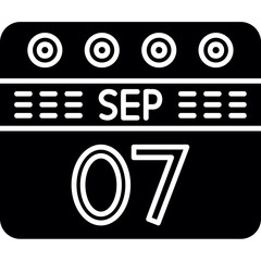 September 7 Icon