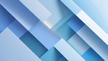 Fototapeta premium Soft blue gradient abstract background design template