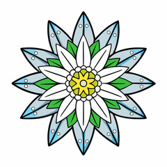 lotus flower isolated on white background