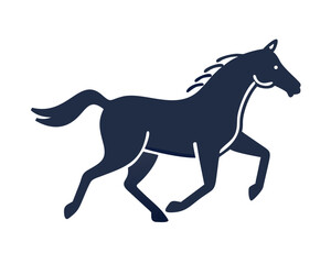 horse running 