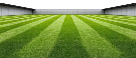 Pristine manicured field