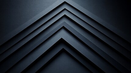 Obraz premium Dark Abstract Arrow Pattern.