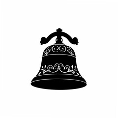 creative Silhouette Cross with Music Notes Icon Vector Illustration 