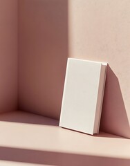 open book with blank cover