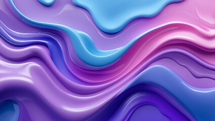 Fototapeta premium Vibrant abstract gradient of blue purple and pink