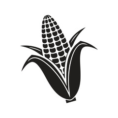 Corn icon. Ear of corn vector