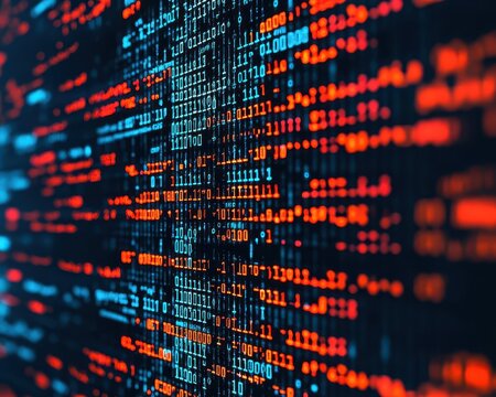 Code editor embedded in a futuristic neural interface, AIpowered development experience