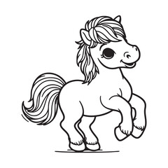 Horse vector illustration
