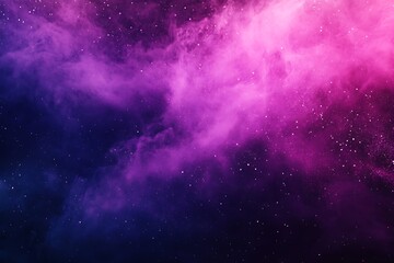 Fototapeta premium Dramatic purple and pink abstract background with swirling textures resembling clouds in the sky.