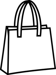 vector illustration of a shopping bag
