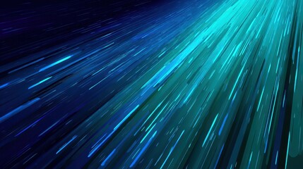 Abstract blue and teal light streaks creating a dynamic and energetic background with a modern digital feel perfect for technology and innovation themes