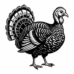 vector illustration of turkey
