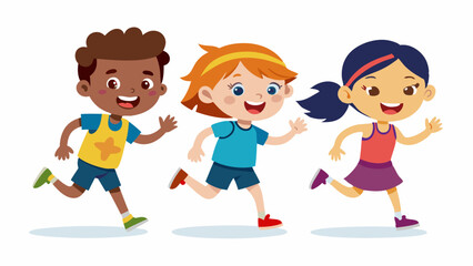 children playing with a ball