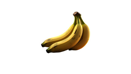 bananas isolated on white background