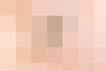 Minimalistyczna mozaika w odcieniach beżu i brązu, pikselowa abstrakcja w pastelowej kolorystyce, geometryczne tło do nowoczesnych projektów graficznych. © Henryk Guziak