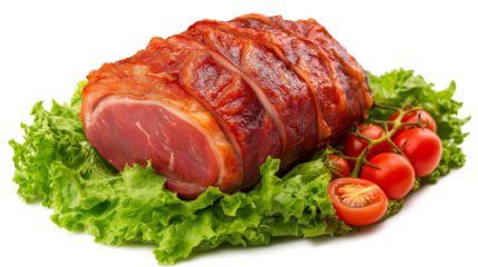 A bunch of Easter eggs are surrounded by flowers. The eggs are painted with polka dots and are placed on a green grassy area. The flowers are pink and yellow