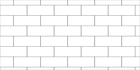 Pavement seamless mosaic stone concrete wall surface tiles. subway vector block rock white brick wall texture background.	
