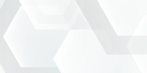 Obraz premium White abstract background with shapes.vector eps10