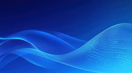 Abstract Digital Wave Design