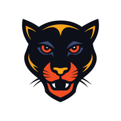 vector illustration of a tiger