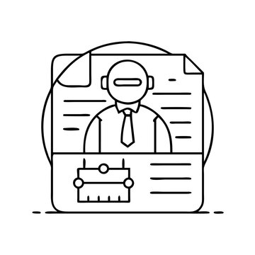 jenkins icon, jenkins line art - simple line art of jenkins, perfect for jenkins logos and icons