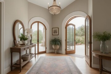 mediterranean boho interior design