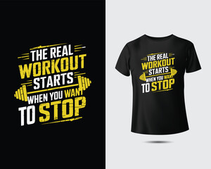 Gym workout fitness motivational t-shirt designs beast mode push limits no pain no gain inspirational quotes bodybuilding training apparel for men and women sporty graphic prints.
