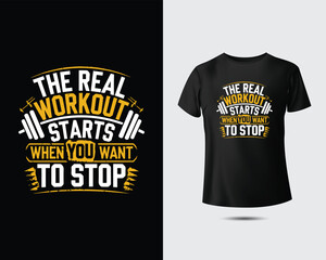 Gym workout fitness motivational t-shirt designs beast mode push limits no pain no gain inspirational quotes bodybuilding training apparel for men and women sporty graphic prints.