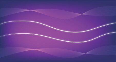 Dynamic Abstract Design with Neon Waves and Gradient Glow