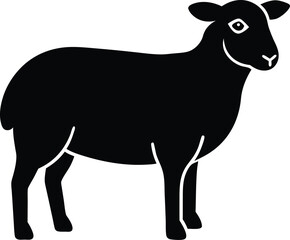 goat vinyl ready vector illustration