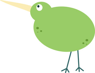 cartoon kiwi bird 