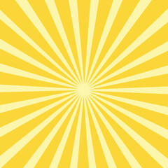 Sunburst Yellow and White Background
