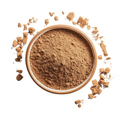 Creating healthy recipes with ground spices kitchen food home culinary arts isolated on transparent background